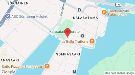Apartments for rent i Helsinki Keskinen - kort over placeringen