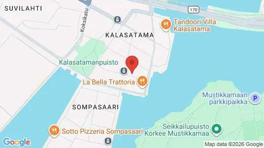 Apartments for rent i Helsinki Keskinen - kort over placeringen