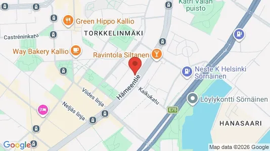 Apartments for rent i Helsinki Keskinen - kort over placeringen