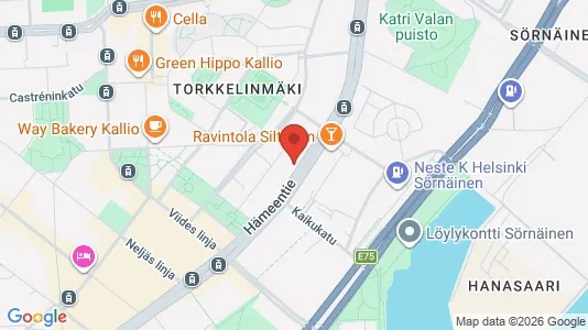 Apartments for rent i Helsinki Keskinen - kort over placeringen