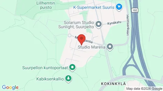 Apartments for rent i Espoo - kort over placeringen