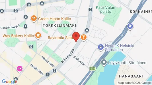 Apartments for rent i Helsinki Keskinen - kort over placeringen