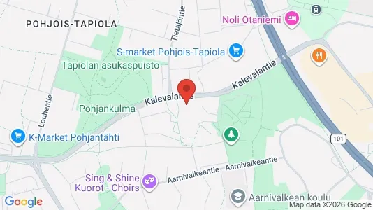Apartments for rent i Espoo - kort over placeringen