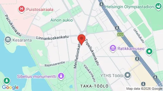 Apartments for rent i Helsinki Eteläinen - kort over placeringen