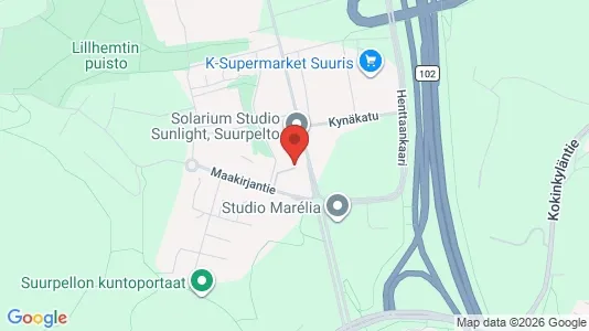 Apartments for rent i Espoo - kort over placeringen