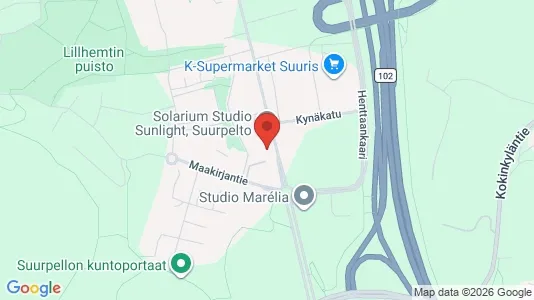 Apartments for rent i Espoo - kort over placeringen