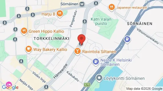 Apartments for rent i Helsinki Keskinen - kort over placeringen