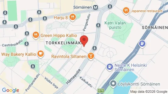 Apartments for rent i Helsinki Keskinen - kort over placeringen