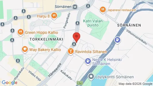 Apartments for rent i Helsinki Keskinen - kort over placeringen