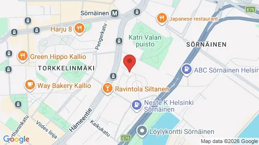 Apartments for rent i Helsinki Keskinen - kort over placeringen