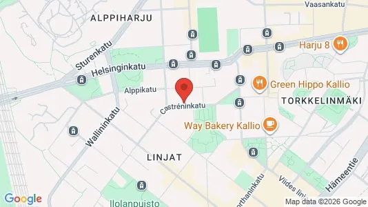 Apartments for rent i Helsinki Keskinen - kort over placeringen