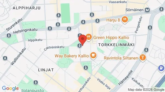 Apartments for rent i Helsinki Keskinen - kort over placeringen