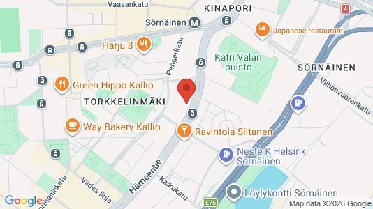 Apartments for rent i Helsinki Keskinen - kort over placeringen