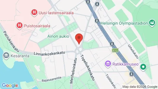 Apartments for rent i Helsinki Eteläinen - kort over placeringen