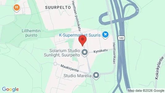 Apartments for rent i Espoo - kort over placeringen