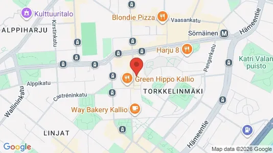 Apartments for rent i Helsinki Keskinen - kort over placeringen