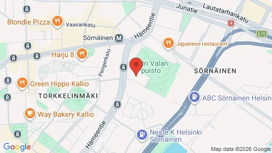 Apartments for rent i Helsinki Keskinen - kort over placeringen
