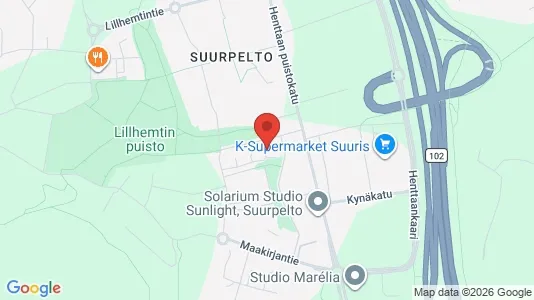 Apartments for rent i Espoo - kort over placeringen