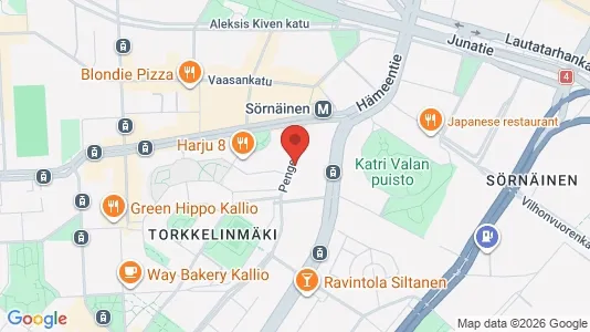 Apartments for rent i Helsinki Keskinen - kort over placeringen
