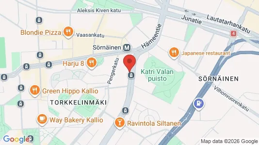 Apartments for rent i Helsinki Keskinen - kort over placeringen