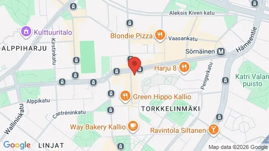 Apartments for rent i Helsinki Keskinen - kort over placeringen