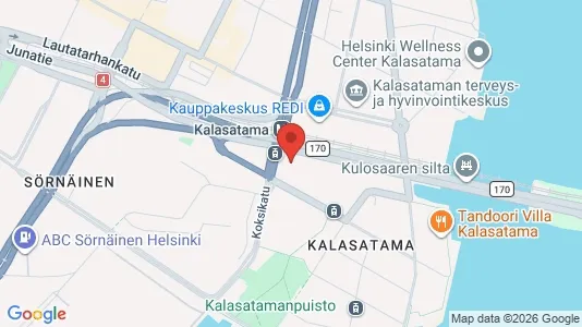 Apartments for rent i Helsinki Keskinen - kort over placeringen