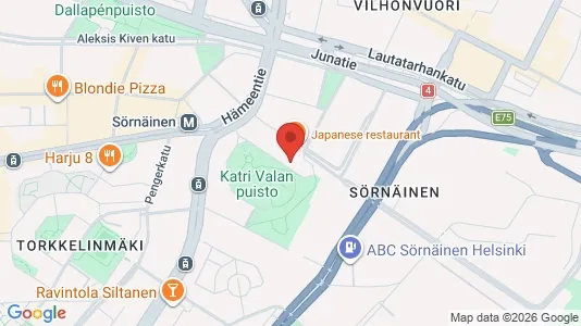 Apartments for rent i Helsinki Keskinen - kort over placeringen