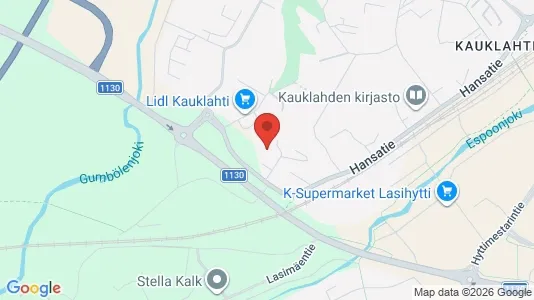 Apartments for rent i Espoo - kort over placeringen