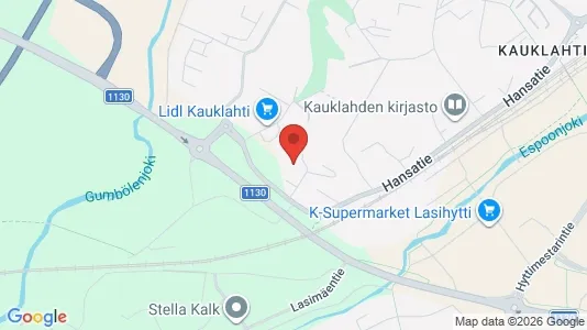 Apartments for rent i Espoo - kort over placeringen