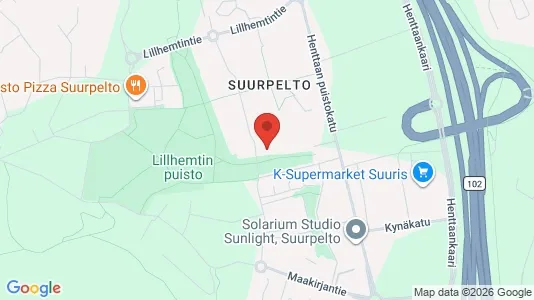Apartments for rent i Espoo - kort over placeringen