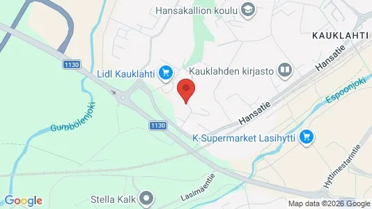 Apartments for rent i Espoo - kort over placeringen