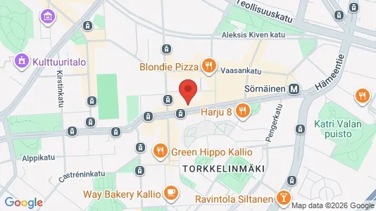Apartments for rent i Helsinki Keskinen - kort over placeringen