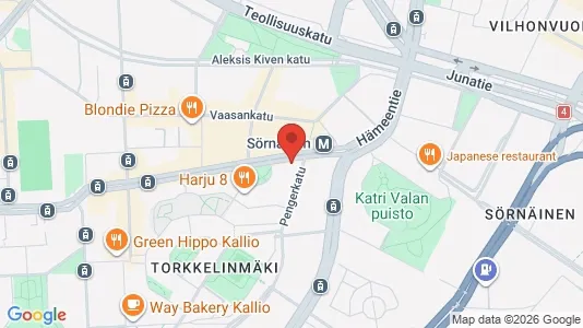 Apartments for rent i Helsinki Keskinen - kort over placeringen