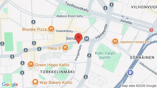 Apartments for rent i Helsinki Keskinen - kort over placeringen