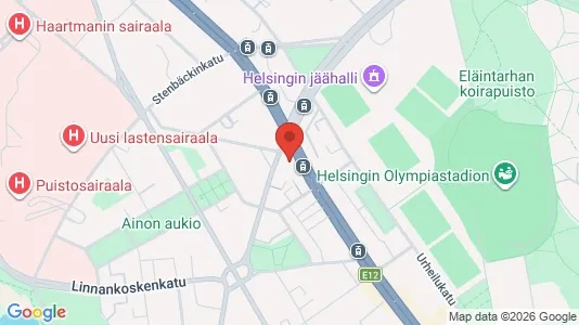 Apartments for rent i Helsinki Eteläinen - kort over placeringen