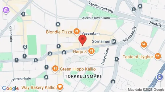 Apartments for rent i Helsinki Keskinen - kort over placeringen