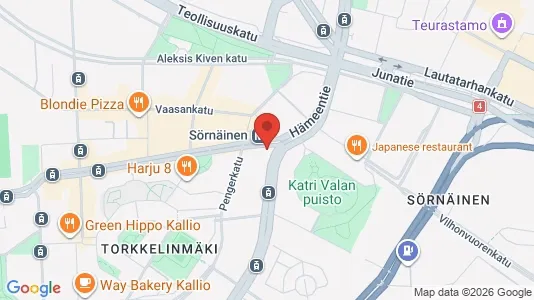 Apartments for rent i Helsinki Keskinen - kort over placeringen