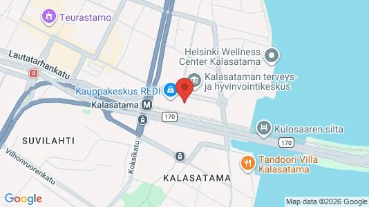 Apartments for rent i Helsinki Keskinen - kort over placeringen