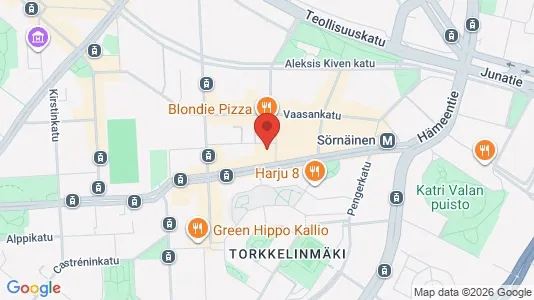Apartments for rent i Helsinki Keskinen - kort over placeringen