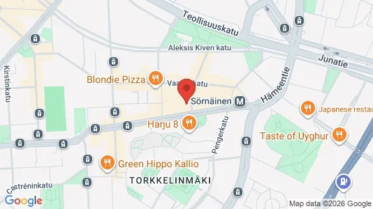 Apartments for rent i Helsinki Keskinen - kort over placeringen