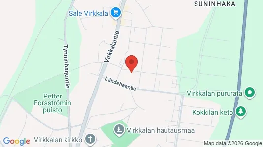 Apartments for rent i Lohja - kort over placeringen