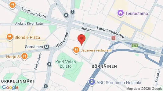 Apartments for rent i Helsinki Keskinen - kort over placeringen