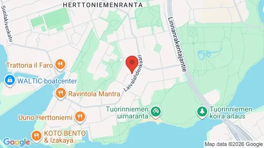 Apartments for rent i Helsinki Kaakkoinen - kort over placeringen