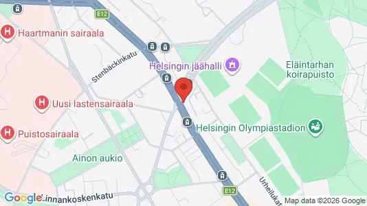 Apartments for rent i Helsinki Eteläinen - kort over placeringen