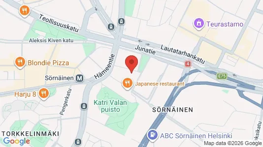 Apartments for rent i Helsinki Keskinen - kort over placeringen