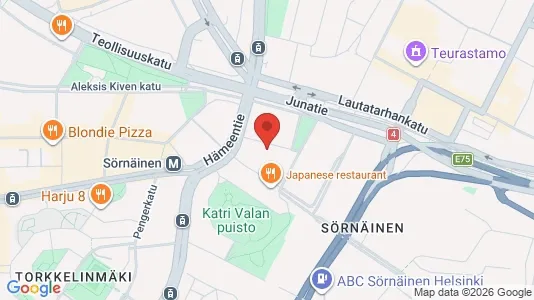 Apartments for rent i Helsinki Keskinen - kort over placeringen