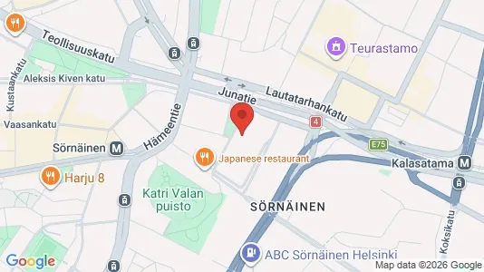 Apartments for rent i Helsinki Keskinen - kort over placeringen