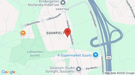 Apartments for rent i Espoo - kort over placeringen