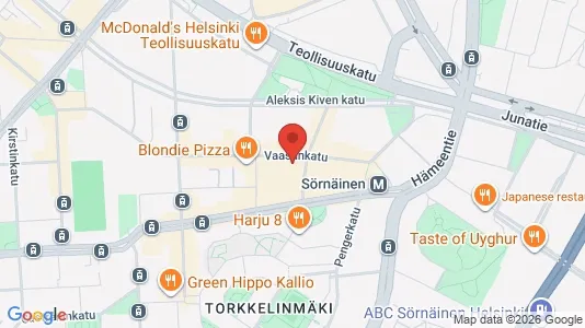 Apartments for rent i Helsinki Keskinen - kort over placeringen