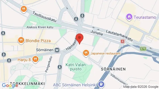 Apartments for rent i Helsinki Keskinen - kort over placeringen